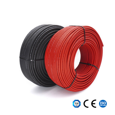 quality Binnenleider DC Solar Cable Black/Rode Photovoltaic Machtskabel 6mm2 factory