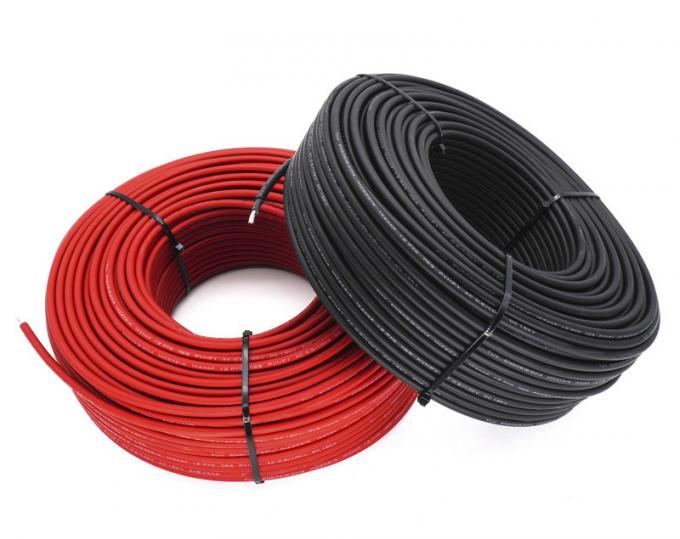 4.0mm² Solar PV Cable with black and red insulation
