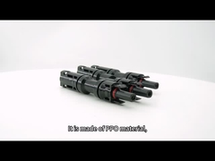 IP67 bescherming 2to1 T-aftakconnector vrouwelijk / mannelijk